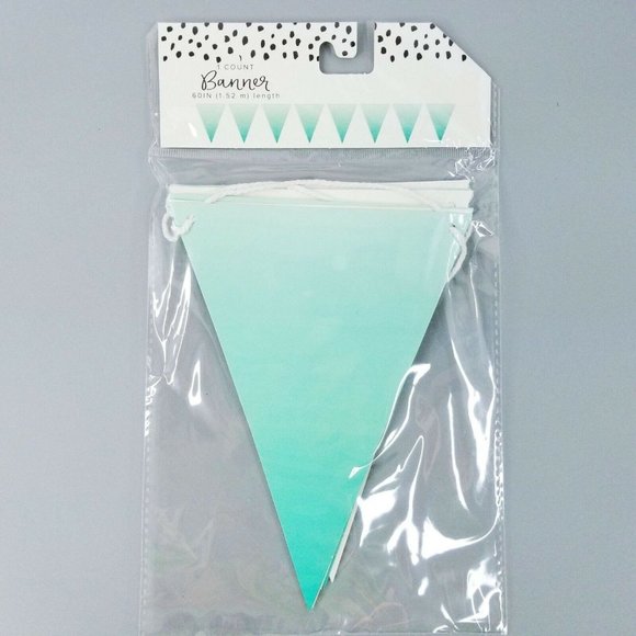 Party Decorations Bundle Happy Birthday Banners Door Hanger Green Lot of 5 NEW - Picture 4 of 5